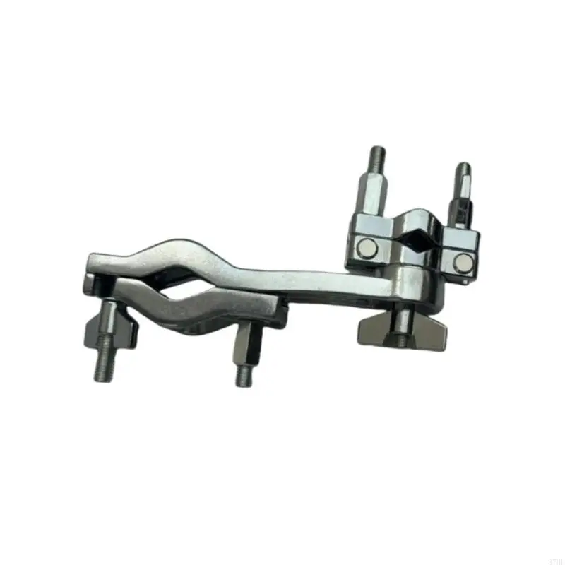 Adjustable Metal Cowbell Clamp Percussion Mounting Bracket Cowbell Holder Musical Instrument Parts Easy Installation