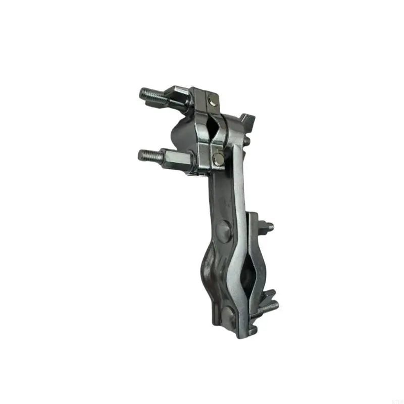 Adjustable Metal Cowbell Clamp Percussion Mounting Bracket Cowbell Holder Musical Instrument Parts Easy Installation