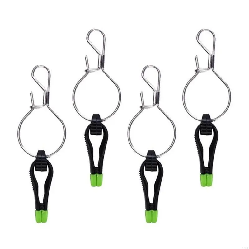 4pcs Line Release Clip Fishing Downrigger Release Weights Clip Clamp for Planer Board