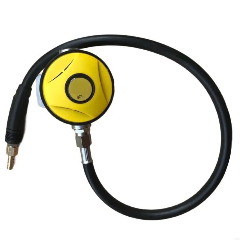 Scubas Diving Snorkel Regulator with Mouthpiece Diving Equipment Part with Hose Diving Regulator Equipment, Adjustable