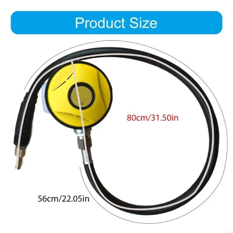 Scubas Diving Snorkel Regulator with Mouthpiece Diving Equipment Part with Hose Diving Regulator Equipment, Adjustable