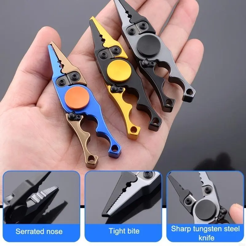 Fish Grip Grabber Keeper Fishing Lip Fishes Plier Multifunctional Fishing Line Cutter Fish Mouth Clamp Fish Hook Remover