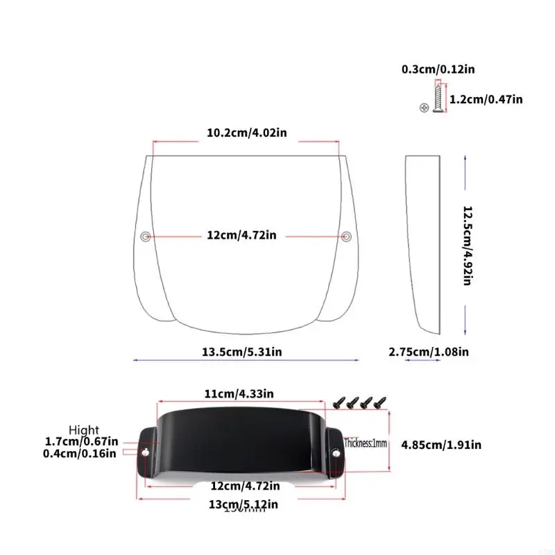Bridge Protective Cover Suitable for Enhancing Sound and Durability