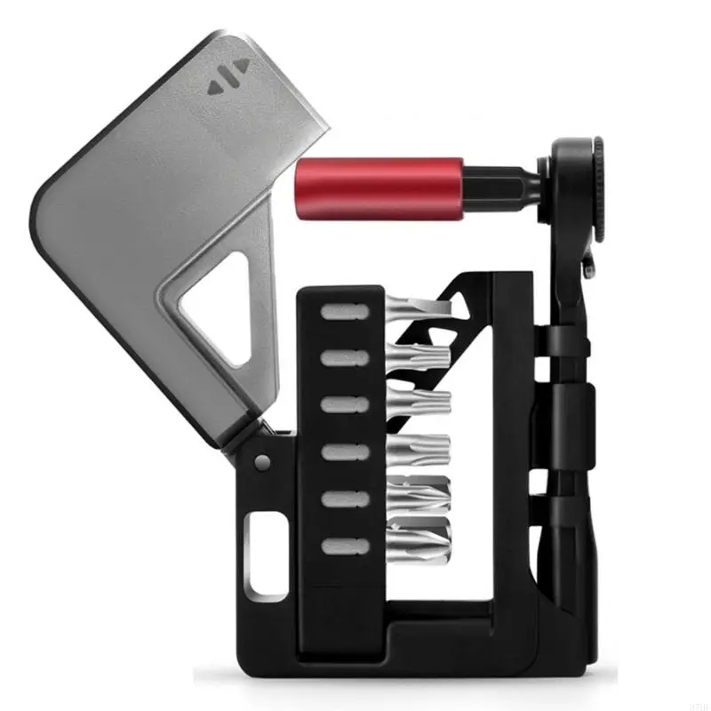 Ratchet Wrench Extension Bar Repair Set Portable Bike Maintenance Multitool