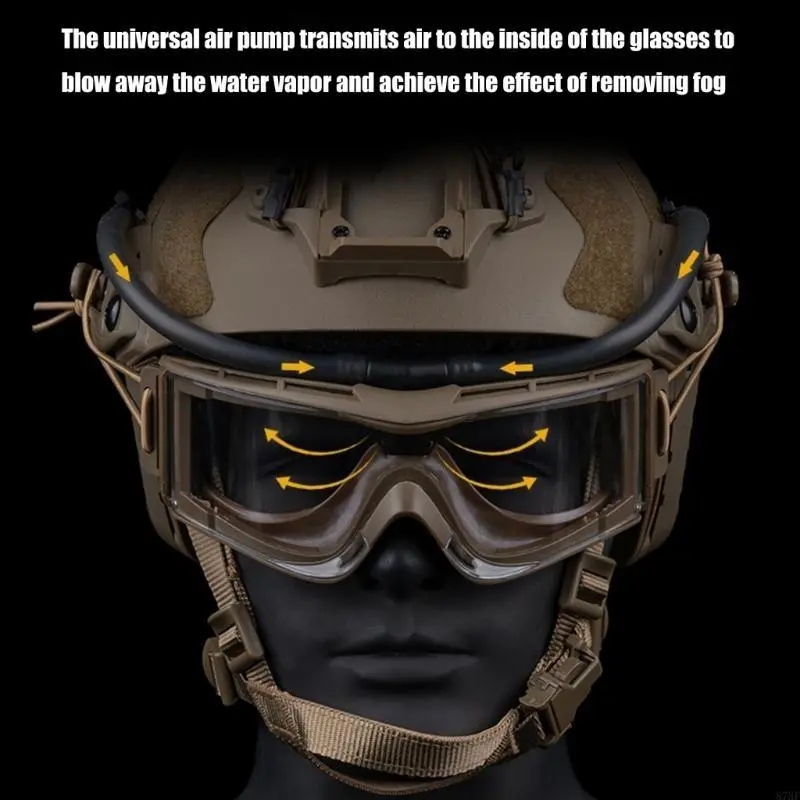 Quick Action Goggles Defogger Shootings Training Safety Goggles