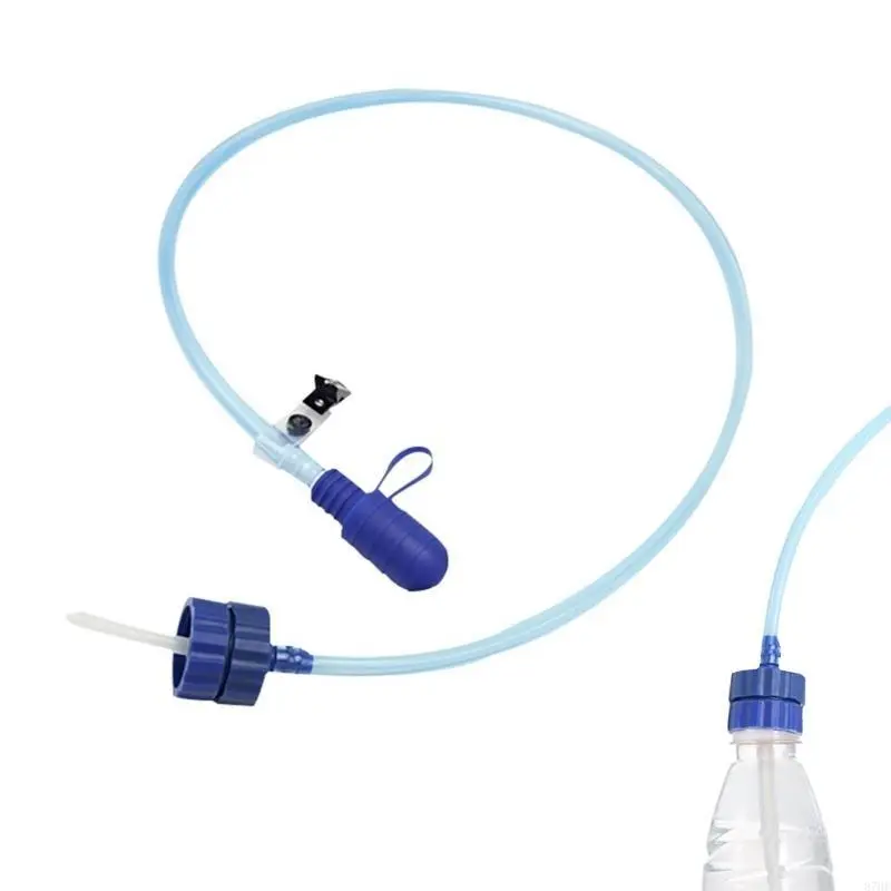 Water Bottle Drinking Tube with Double Adapter Cycling Bottle Drink Tube for Cycling Fishing Rafting Camping