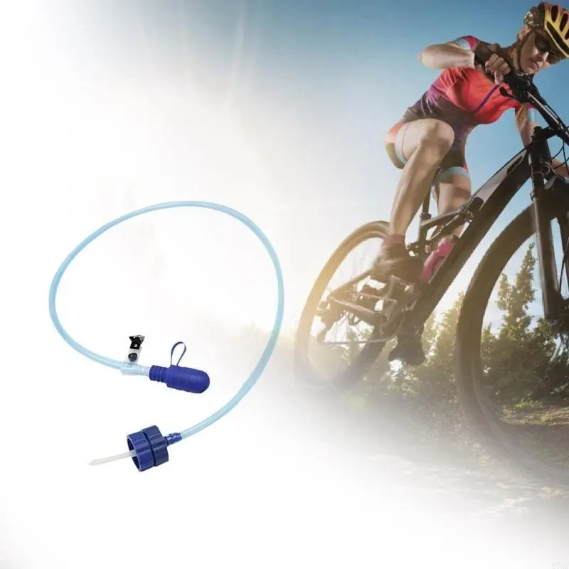 Water Bottle Drinking Tube with Double Adapter Cycling Bottle Drink Tube for Cycling Fishing Rafting Camping
