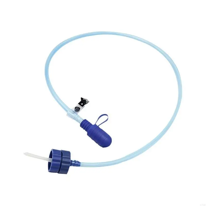 Water Bottle Drinking Tube with Double Adapter Cycling Bottle Drink Tube for Cycling Fishing Rafting Camping