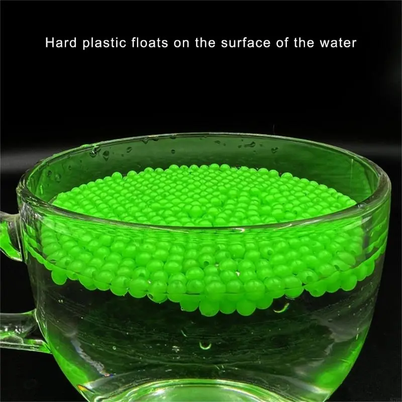 1000Pcs Long Lasting Fishing Glow Beads For Night Angling Enthusiasts Glow In Dark Fishing Beads Fishing Glowing Beads