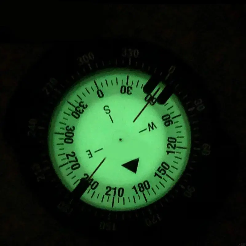 Underwater Compasses Diving Glowing Compasses Pipe Clamp Dive Compasses Diving Compasses Watertight Diving Compasses