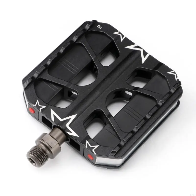 Sealed Bearing 9/16'' Thread LED Mountain Bicycles Pedals Light Weight Pedals