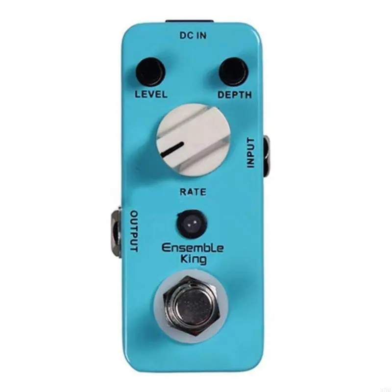 Classical Warm Chorus Guitar Effect Pedal for Electric Guitar, Bass, True Bypass