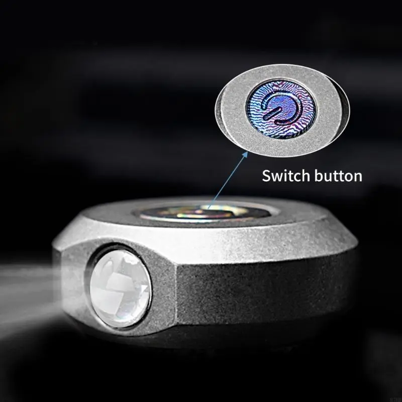 Small Flashlight with Quickly Release Tail Led Pocket Upgraded Flashlight for Convenient Outdoor Use