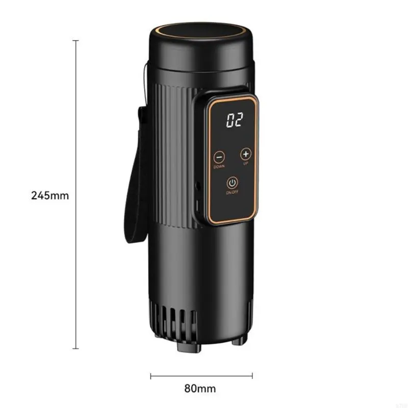 Type-C Rechargeable Insulin Coolers Travel Case with Digital Temperature Display Portable Insulin Coolers Fridge