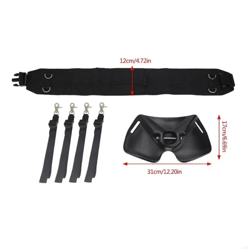 Fishing Rod Holder Waist Belt Set Fishing Belt Rod Holder Support Fishing Tackle