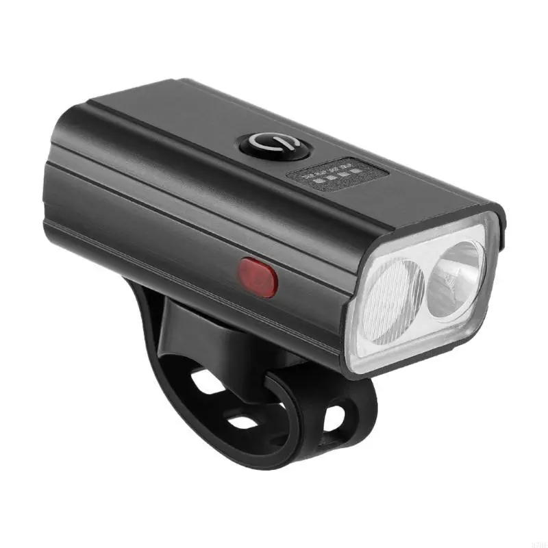 Bright LED Rechargeable Bike Light 2 Light Modes Waterproofs Road Bicycles Light Front Headlight Easy to Install