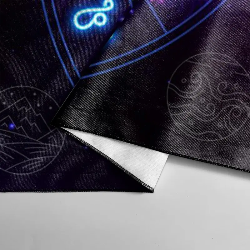 12 Constellation Tarot Tablecloth For Divination Altar Tablecloth Guidance Divination Fate Tarot Deck Board Game Oracle Card Pad