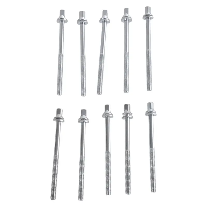 10PCS Drum Screws Metal Texture Perfect for Maintaining Your Percussion Set
