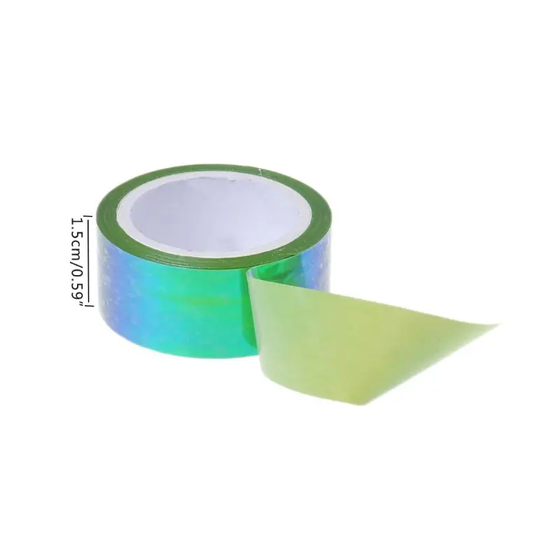 1PC 5m Gold Leaf Washi Tape Rhythmic Gymnastics Decoration Holographic RG Prismatic Glitter Tape Hoops Stick DIY Scrapbooking