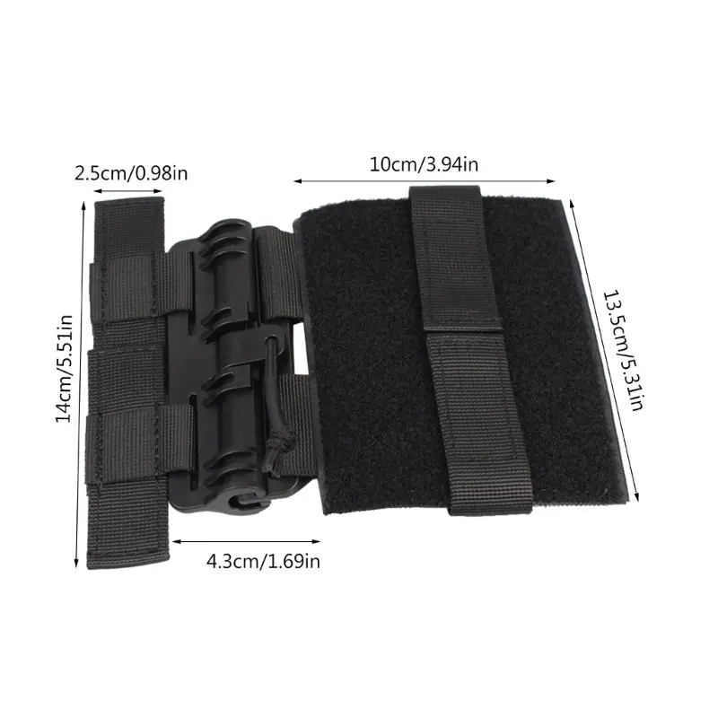 1PCS Tactical Vest Quick Release Buckle Molle Kit Universal Airsoft Vest Quick Removal Buckle Set Hunting Accessories