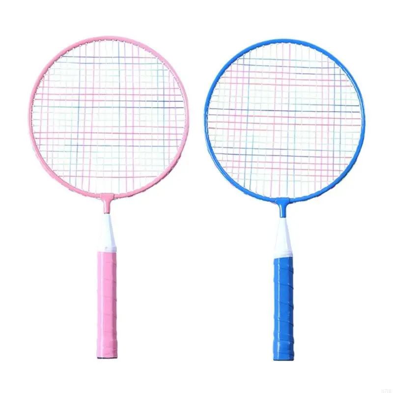 Badminton Racket Outdoor Racquet Sports Toy for Children with Shuttlecocks, Lawn Yard Badminton Game Set for Kids Adults