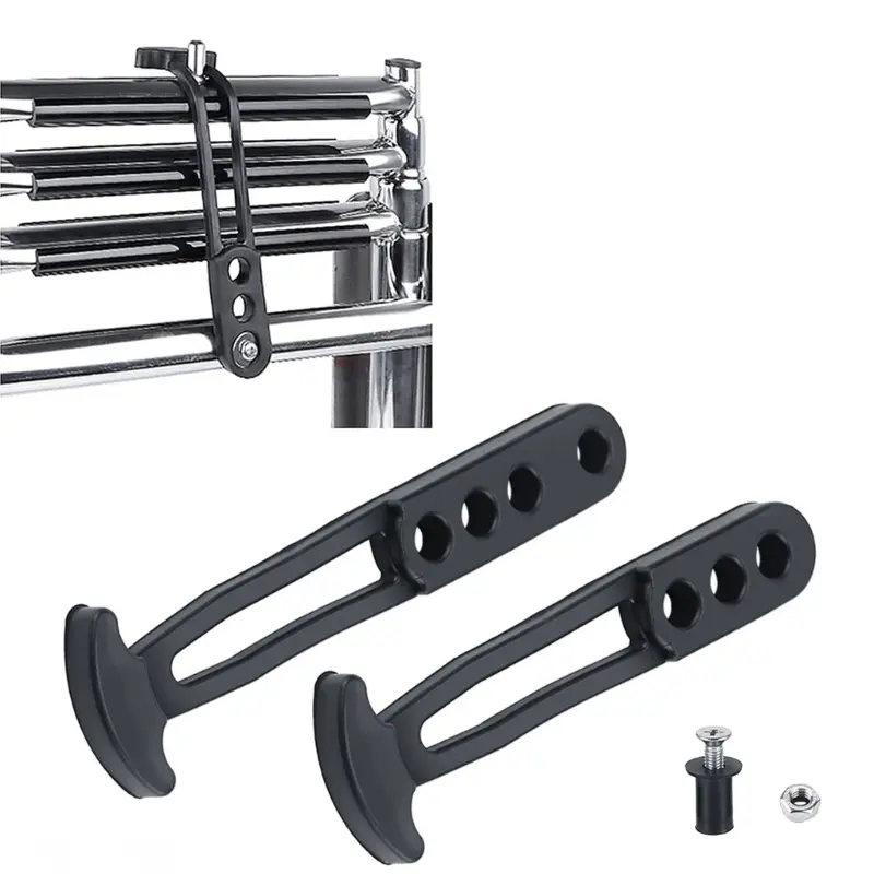 Boat Ladder Strap Boarding Ladder Rubber Latch Band Retaining Bungee Rope Holder with 3/4 Adjustable Mounting Hole