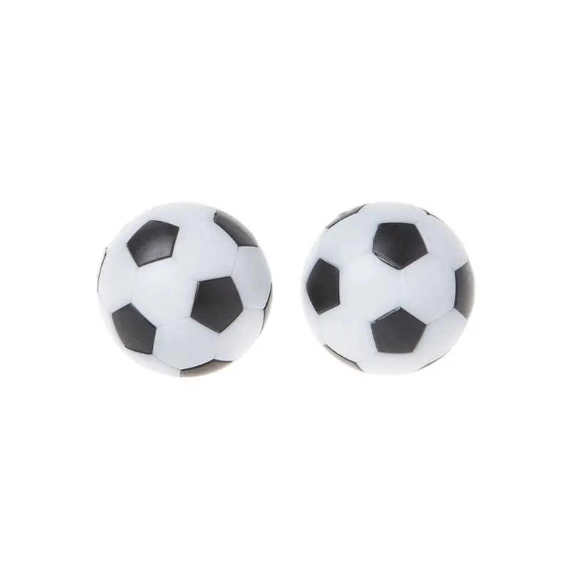 2pcs Resin Foosball Table Soccer Ball Indoor Games Fussball Football 32mm 36mm Tabletops Competition Sports Slingshot Games