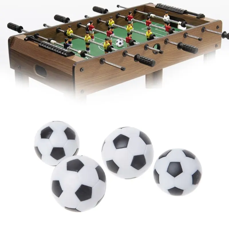 2pcs Resin Foosball Table Soccer Ball Indoor Games Fussball Football 32mm 36mm Tabletops Competition Sports Slingshot Games