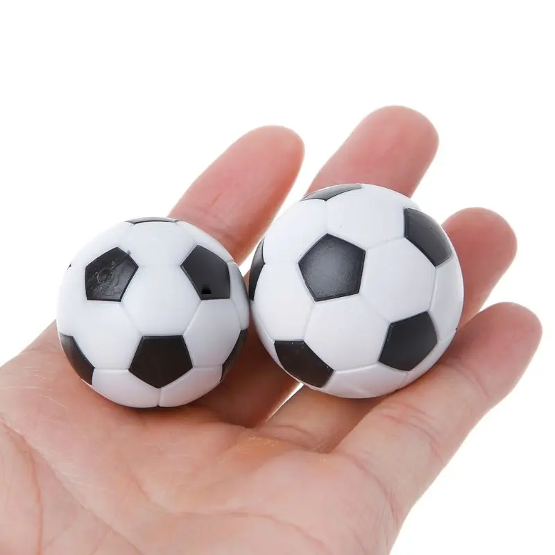 2pcs Resin Foosball Table Soccer Ball Indoor Games Fussball Football 32mm 36mm Tabletops Competition Sports Slingshot Games