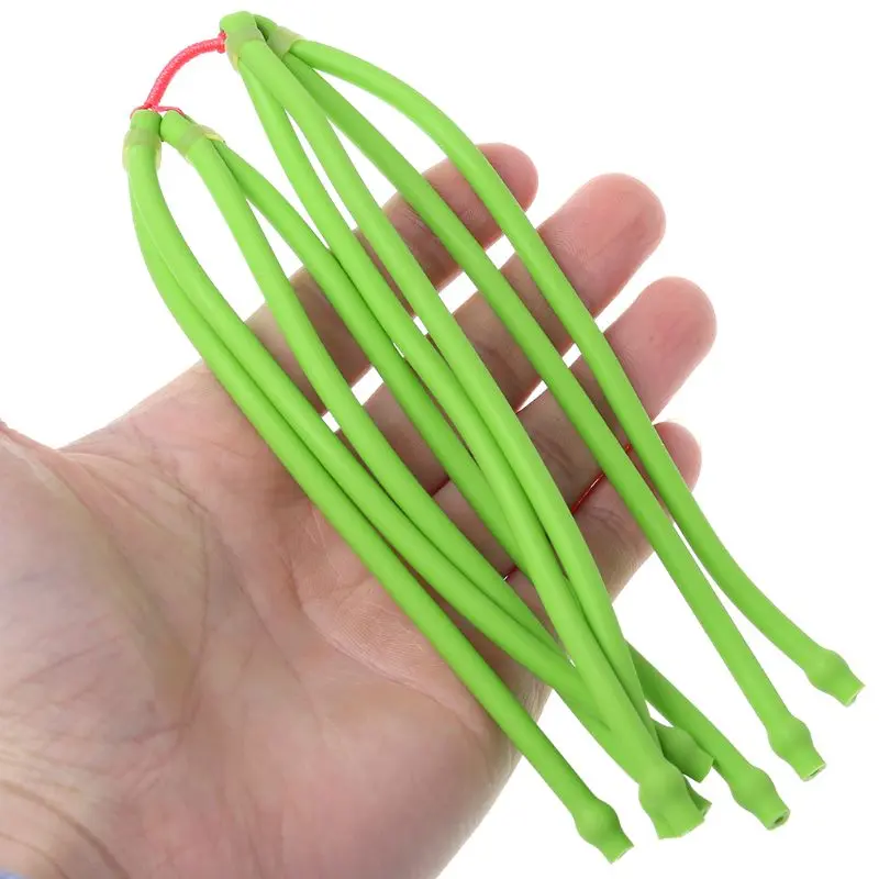 1PCS Slingshot Band Fishing Bands Shooting Fish Hunting Group Round Bands Latex Tube Replacement Elastic Powerful Catapult Tools