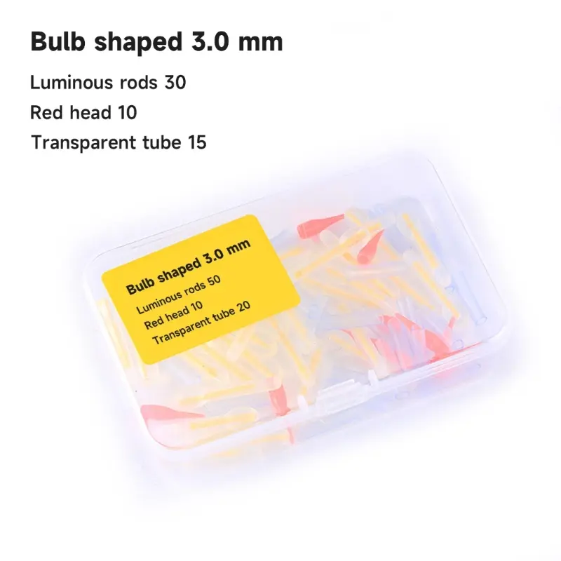 30/50Pcs Fishing Fluorescent Light Night Fishing Small Glow Sticks Lightstick