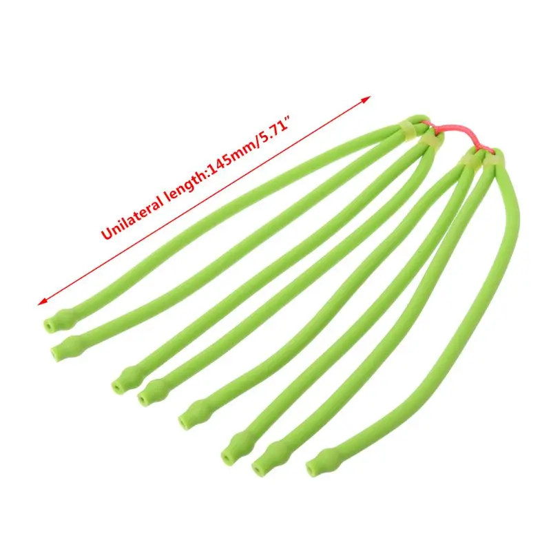 1PCS Slingshot Band Fishing Bands Shooting Fish Hunting Group Round Bands Latex Tube Replacement Elastic Powerful Catapult Tools