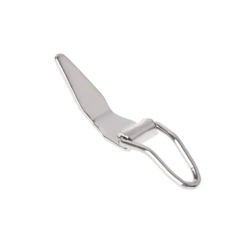 Fishing Rod Hook Baits Hanging Folding Stainless Steel Tackle Parts Accessories