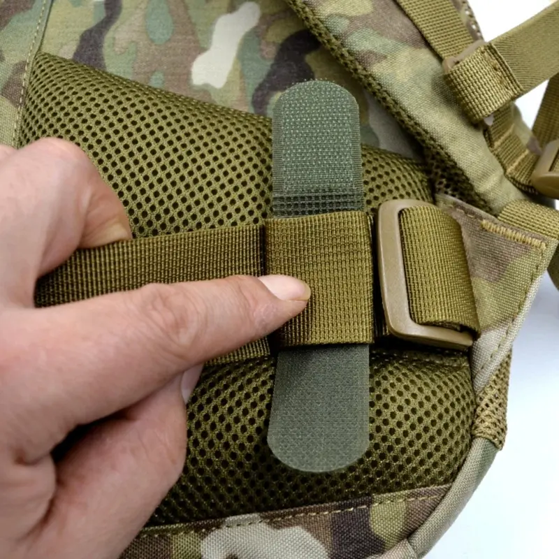 5Pcs Tactical Molle Nylon Straps Reusable Cable Ties with Hook and Loop Fastener Buckle Used to Organize Backpacks/Wires/Cable