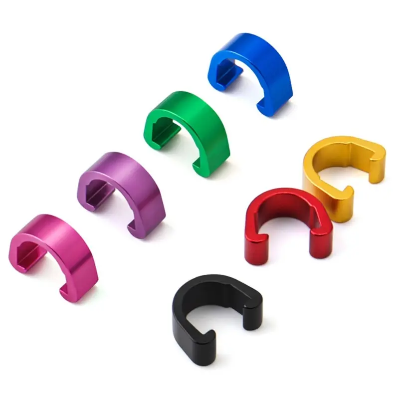 10Pcs MTB Bike Bicycle Frame U Buckle For Brake Cable Housing Hose Tube Shifter Cable Guides Button Fixed Tubing Clips