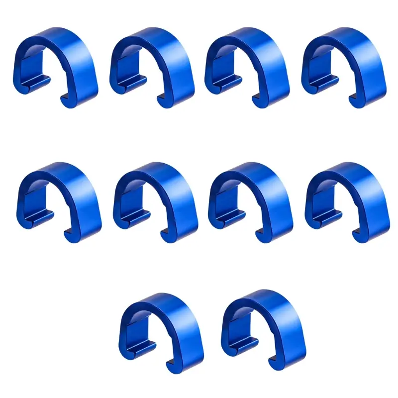 10Pcs MTB Bike Bicycle Frame U Buckle For Brake Cable Housing Hose Tube Shifter Cable Guides Button Fixed Tubing Clips