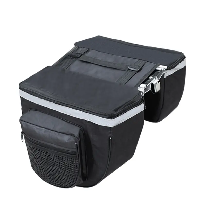 Bicycles Double Panniers Bag Water Resistant Bike Rear Rack Bag Luggage Carriers Bike Rack Tail Bag Cycling Accessories