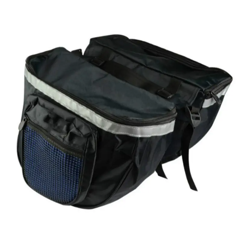 Bicycles Double Panniers Bag Water Resistant Bike Rear Rack Bag Luggage Carriers Bike Rack Tail Bag Cycling Accessories