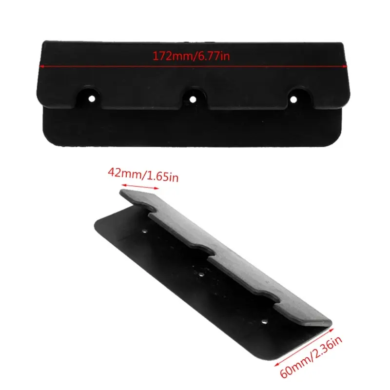 2Pcs PVC Boat Seat Hook Clips Brackets for Rib Dinghy Kayak Inflatable Boats Accessory