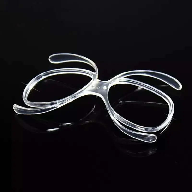 Outdoor Sport Ski Goggles Adaptor Insert Optical Myopia Glasses Frame Bendable Motorcycle Prescription Lenses Cycling