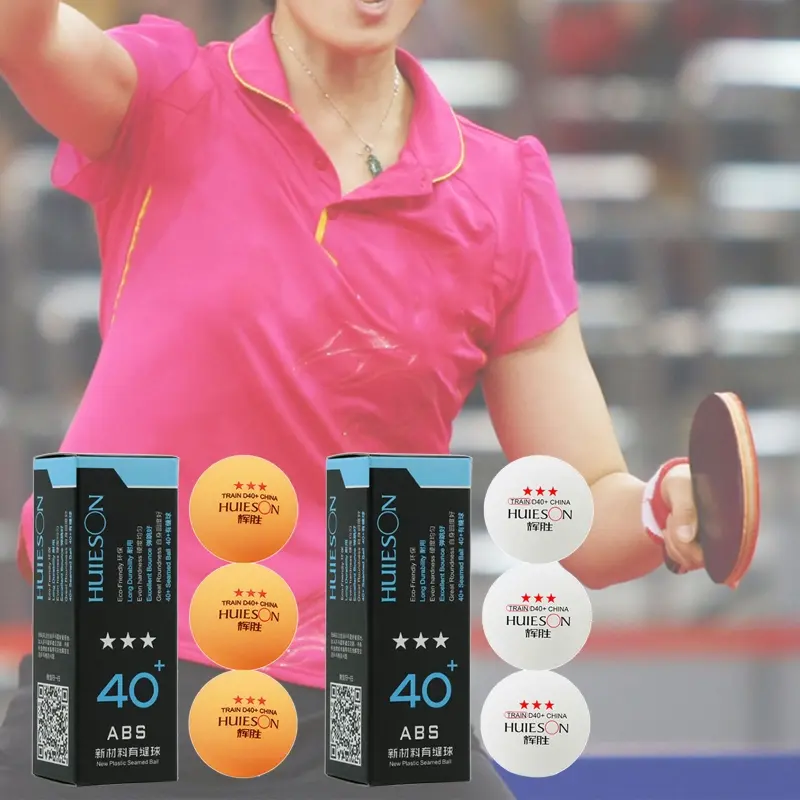 Table Tennis Ball 3 Stars Competition Training Balls New Materials High Elasticity Quality Ping-Pong Balls 40+mm
