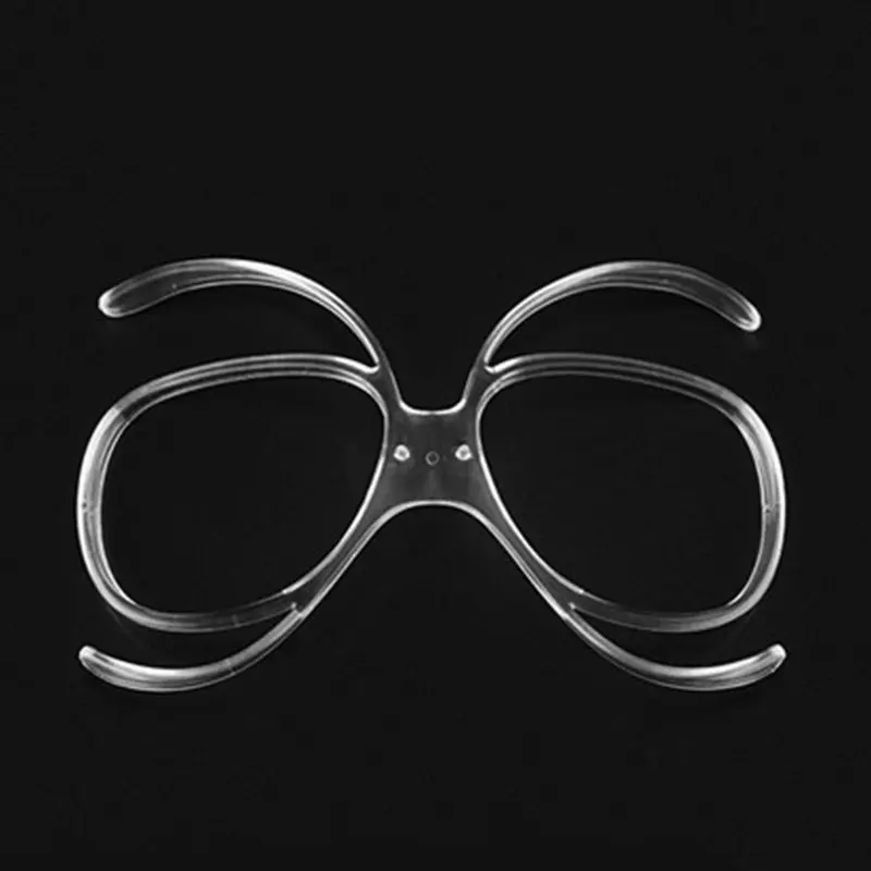 Outdoor Sport Ski Goggles Adaptor Insert Optical Myopia Glasses Frame Bendable Motorcycle Prescription Lenses Cycling