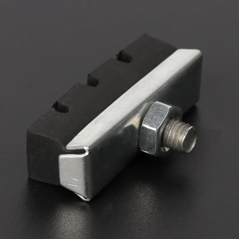 1Pair Bicycle V Brake Pads Rubber Shoes Black Blocks Durable Safety Riding Cycling Parts MTB Road Bike Accessories