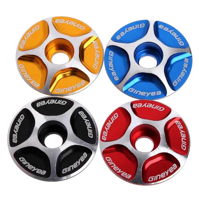 NEW Aluminum Threadless Road MTB Bike Stem Accessories Headset Top Cover