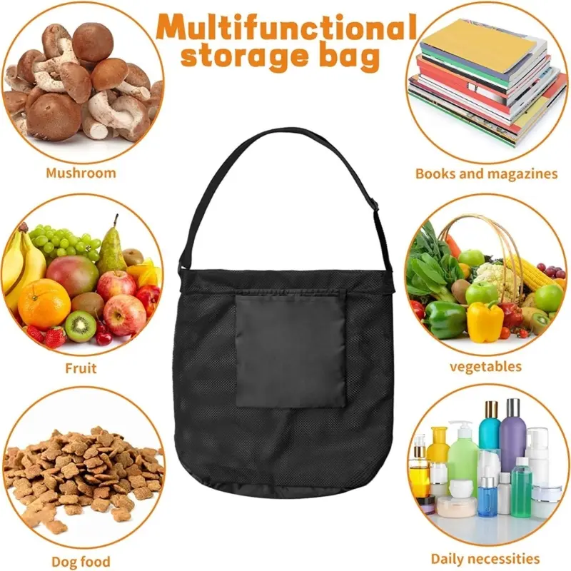 Mushroom Foraging Bag Mesh Foraging Pouch Harvesting Bag Mushroom Hunting Bag