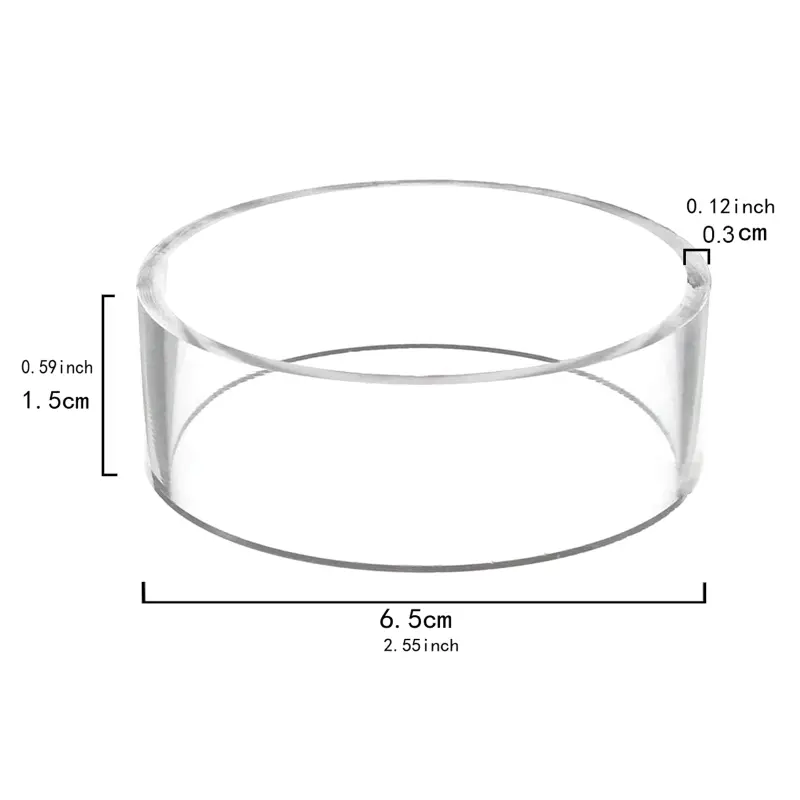 1 Pc Round Ball Holder Soccer Rugby Bowling Display Stand Acrylic Ball Stands Sports Ball Storage Display Racks (Transparent)