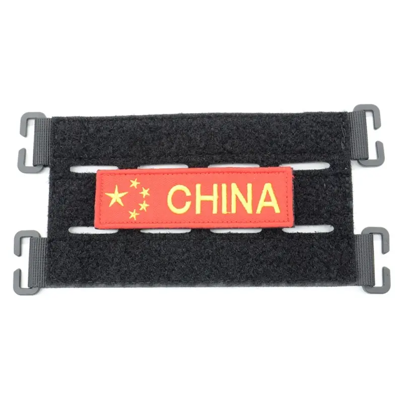 Tactical Vest Patch Molle System Adapter Panel Hook&Loop Converter For Attching ID Patches DIY Patch Badge Outdoor Accessories
