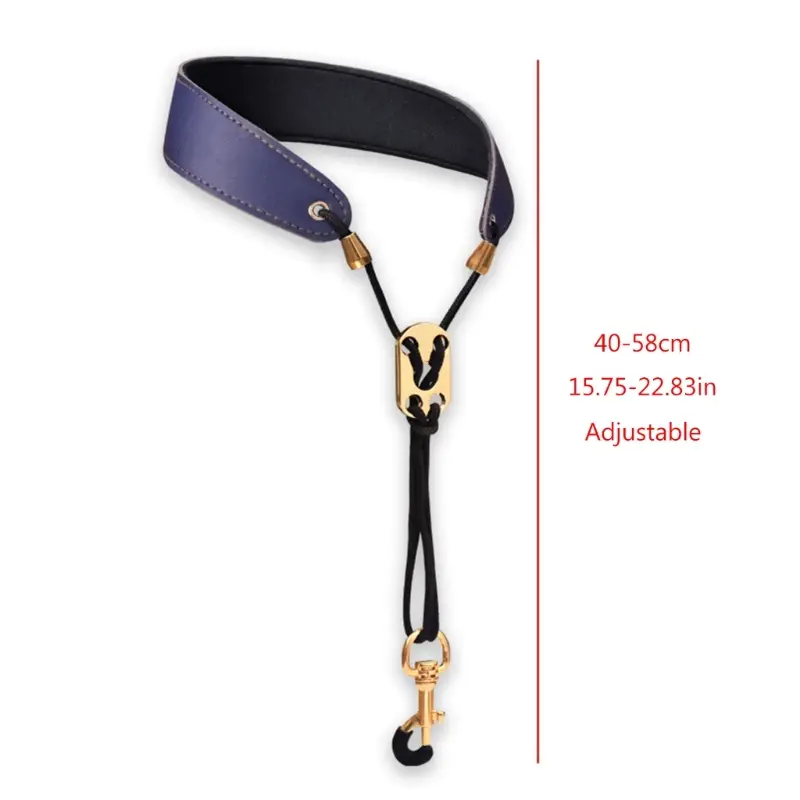 Adjustable Saxophone Neck Strap Padded Professional Sax Shoulder Harness