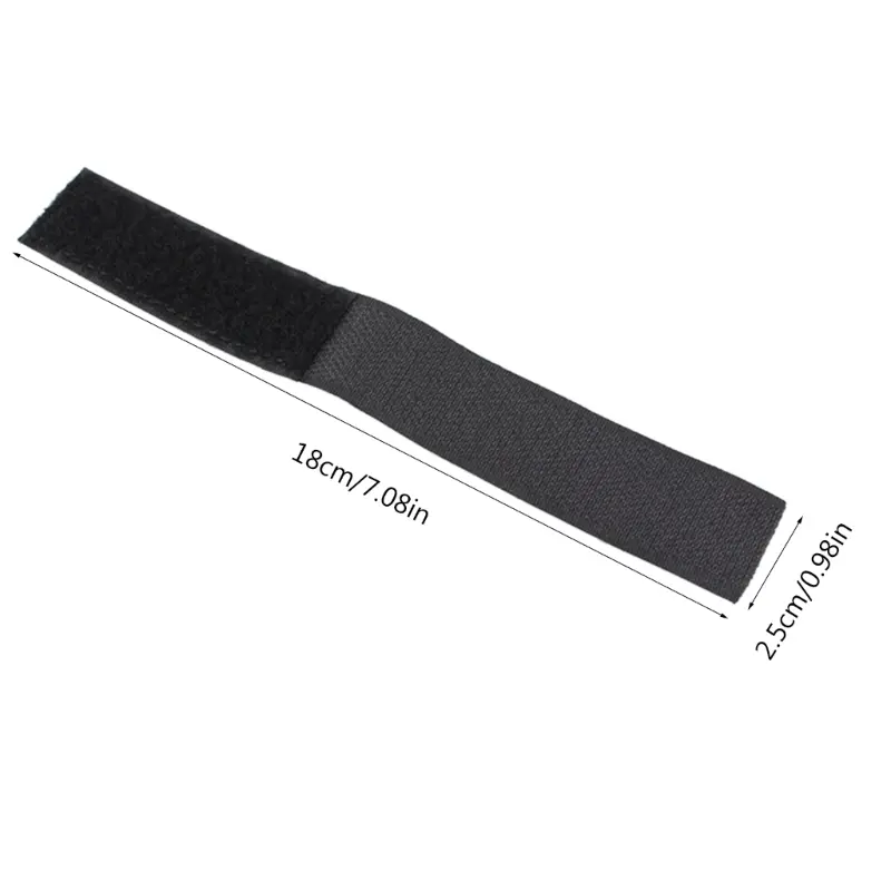 4PCS/SET Tactical Molle Strip Adapter Vest Backpack Patch Panel Hook&Loop Converter Ribbon Strip For Attching ID Patches