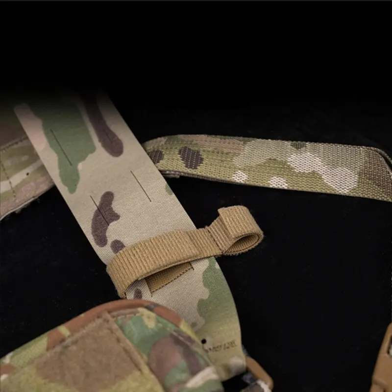 6pcs Tactical Adhesive Cable Ties PTT Communication Antennas Hydration Tube Storage Straps Hook&Loop Molle Accessories Nylon